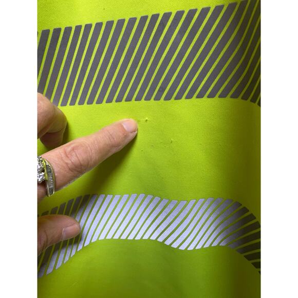 Proper Men’s Hi Visibility Safety Polo Shirt Yellow/Green ANSI Class 2 - Picture 7 of 8